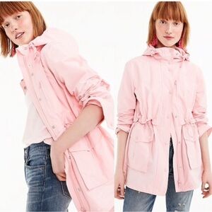 NEW J-Crew perfect rain jacket size S